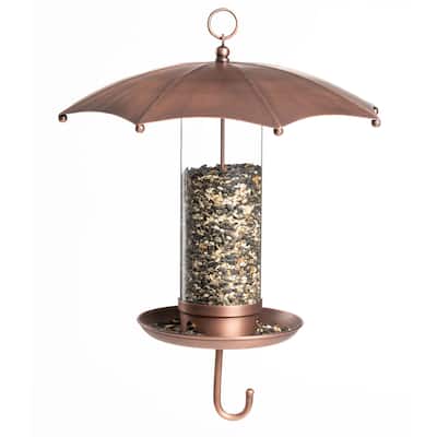 Rainy Day Umbrella-Inspired Bird Feeder by Good Directions