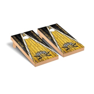 Northern Kentucky NKU Norse Weathered Cornhole Board Set
