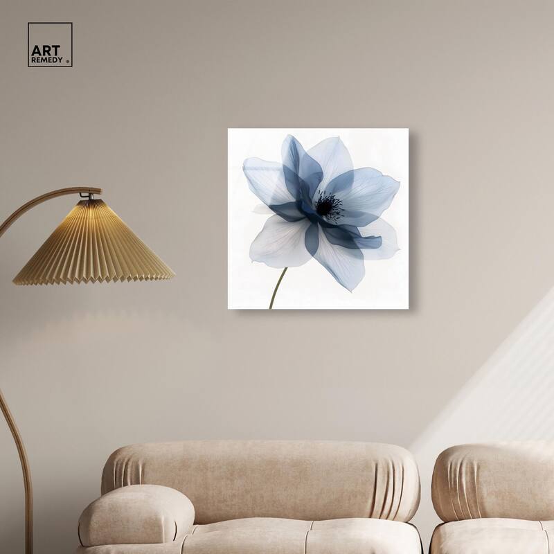 Morning Petalia I Acrylic by Art Remedy, Ready to Hang