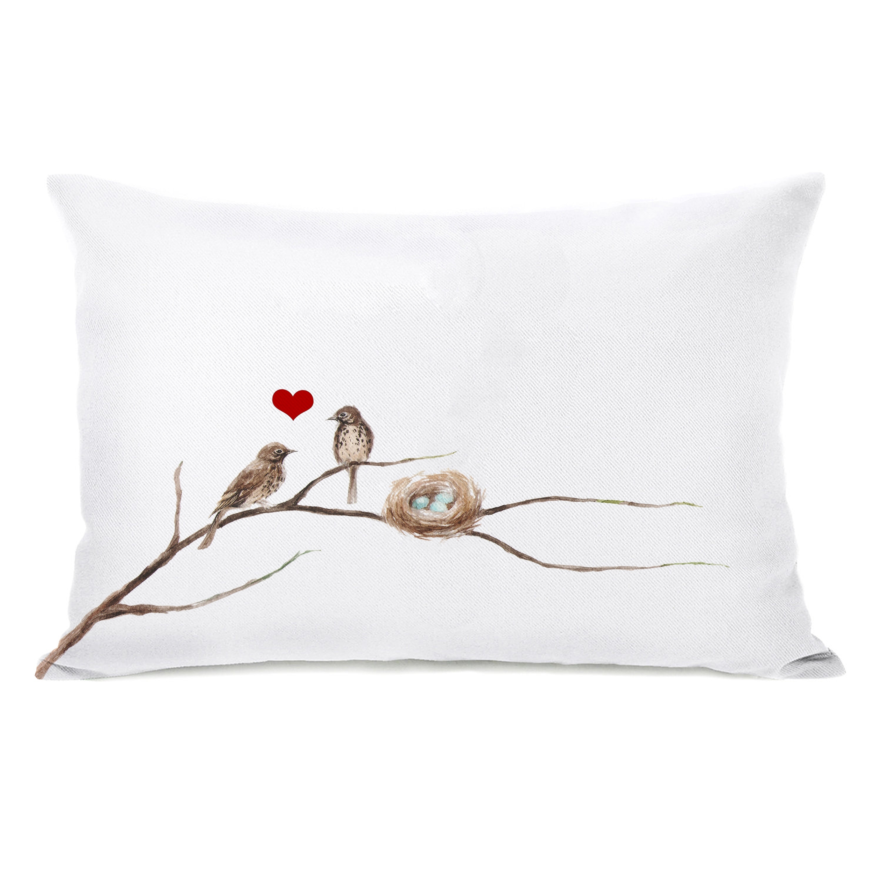 bird lumbar pillow