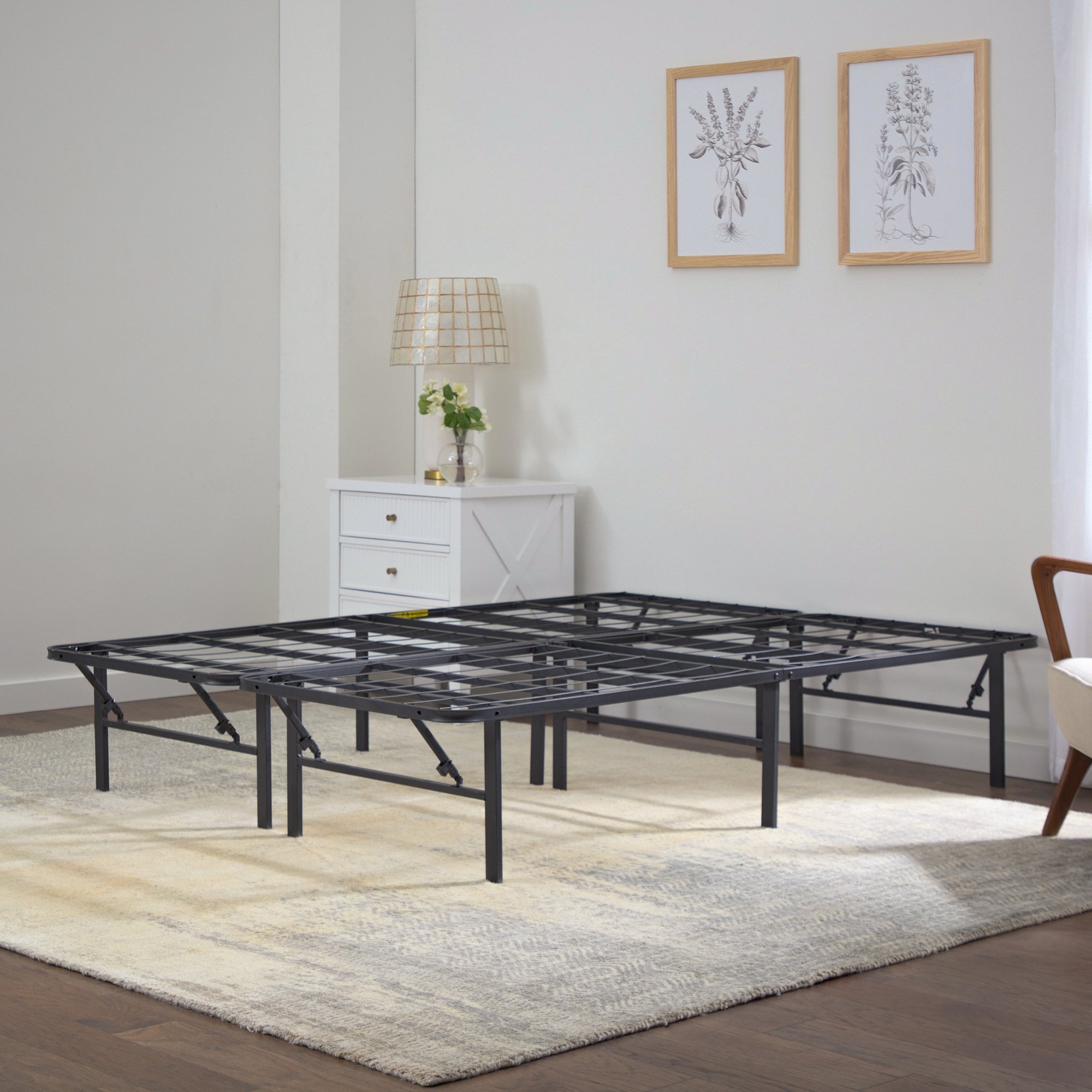 Lucid Folding Platform Bed Frame