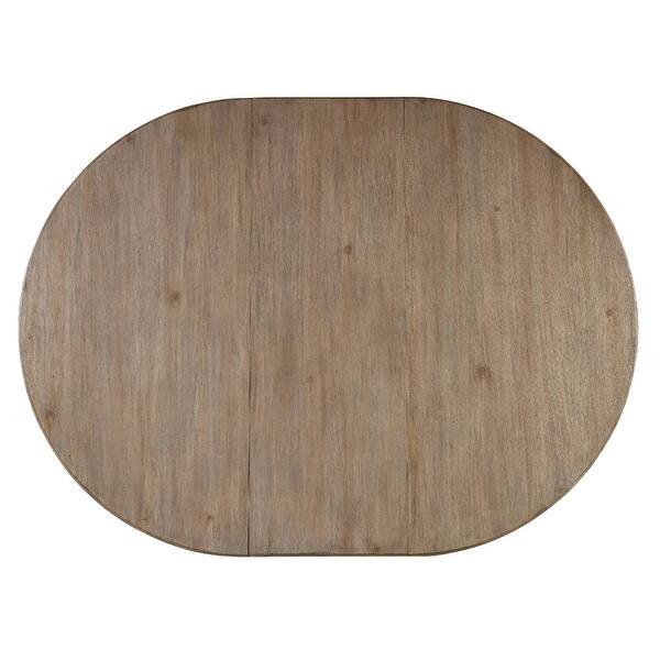 Hooker Furniture 5180 75203 Corsica 54 Round Rustic Charm Acacia Wood Light Natural Acacia Overstock 20036379