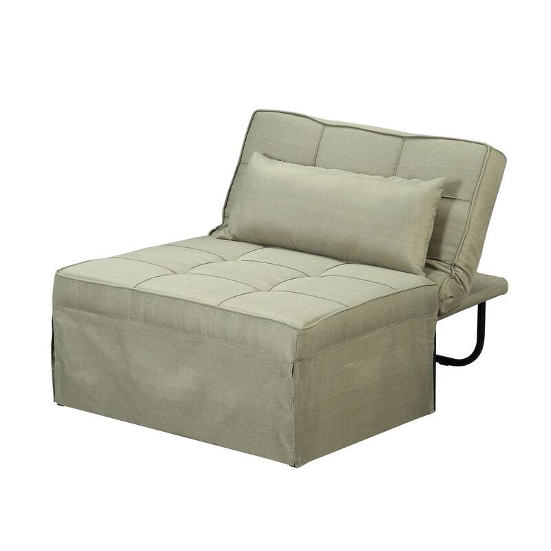 Ainfox Convertible Sofa Bed Sleeper Folding Ottoman Sofa Bed Couch