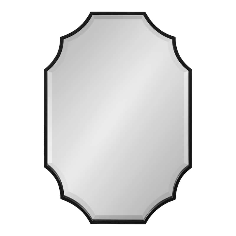 Kate and Laurel Deavere Scalloped Wall Mirror - 22x32