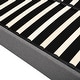 preview thumbnail 11 of 10, Full Size Upholstered Platform Bed with a Hydraulic Storage System, Gray