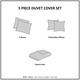 Intelligent Design Khloe 5-pc. Metallic Printed Comforter Set