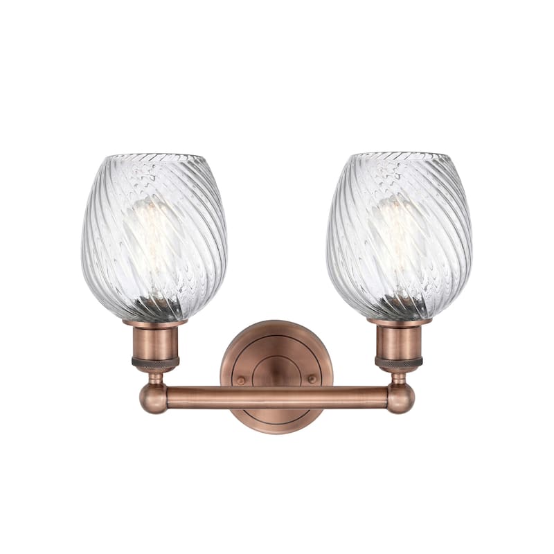 Innovations Lighting 616-2W-12-14 Salina Vanity Salina 2 Light 14"