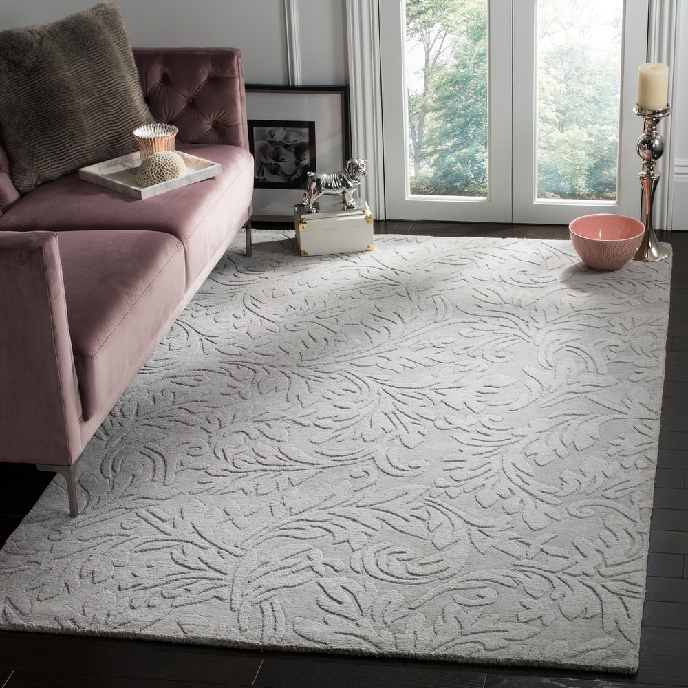 SAFAVIEH Handmade Impressions Zornitza Modern Scrolls Wool Rug