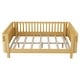 preview thumbnail 8 of 42, Toddler Platform Bed with Fences Headboard Footboard and Removable Side Rails for Kids, Girls and Boys Wooden Daybed