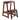 Ascend Step Stool, Walnut - 15"W x 18.50"D x 21.50"