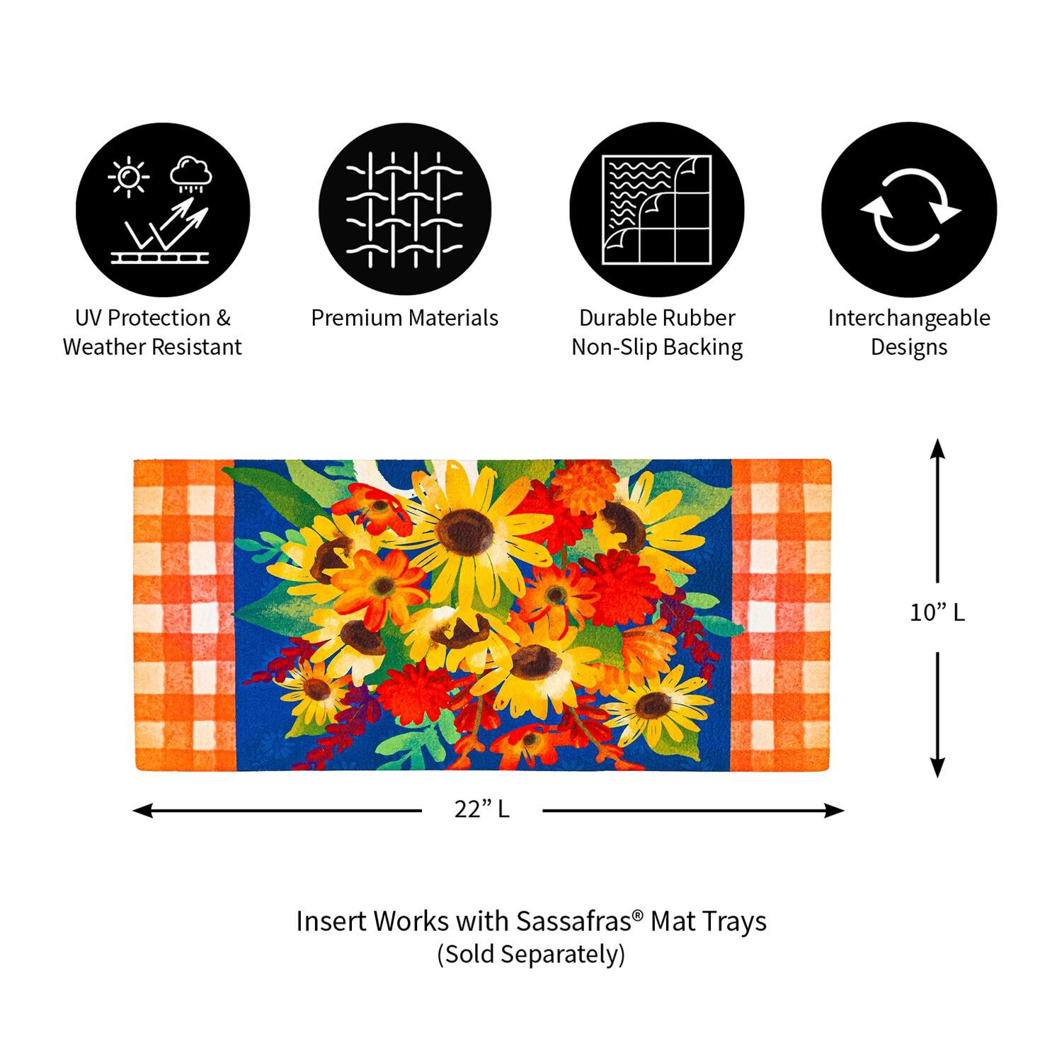 Blessed Floral Arrangement Sassafras Switch Mat Bed Bath & Beyond