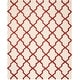 preview thumbnail 111 of 200, SAFAVIEH Handmade Cambridge Luisa Moroccan Trellis Wool Rug 11'6" x 16' - Ivory/Rust - Rectangle