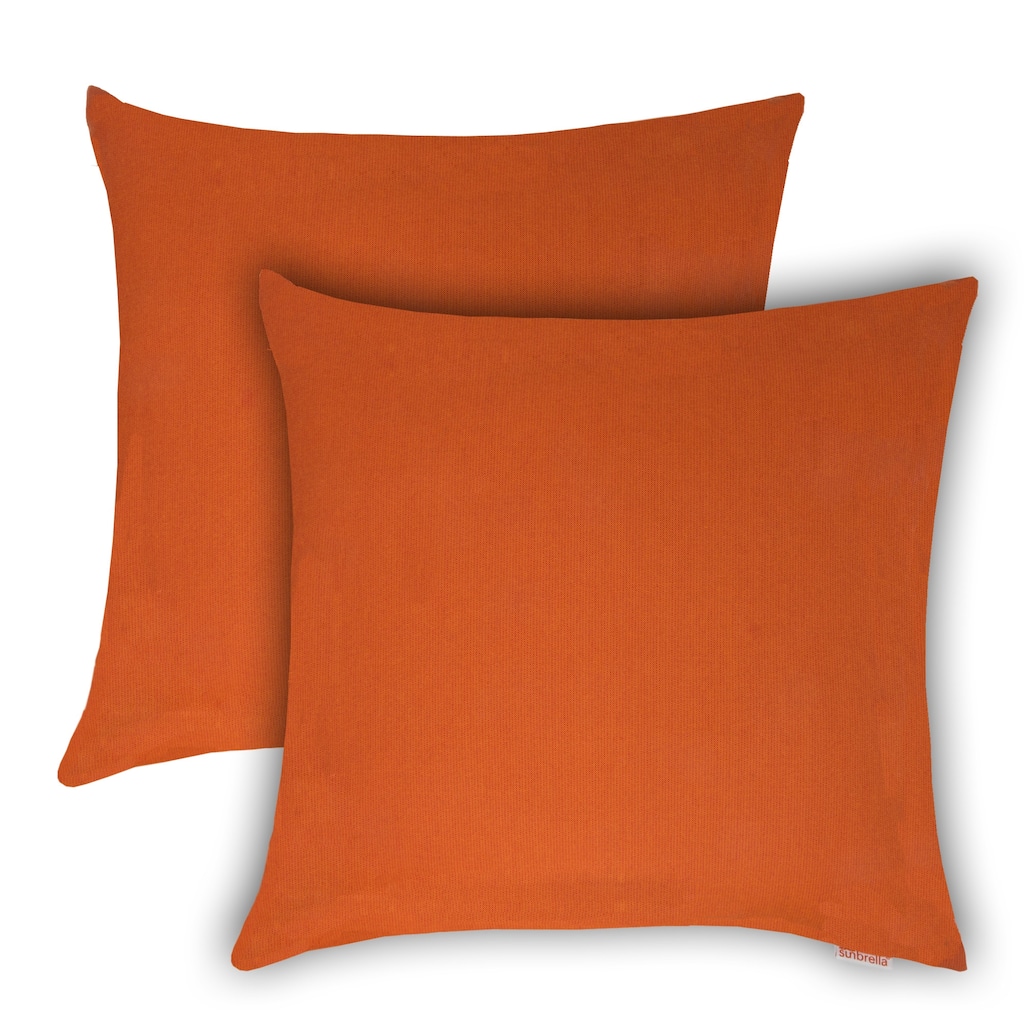 Austin Horn Classics Sunbrella® Spectrum Cayenne 18-inch Outdoor/Indoor Pillow (Set of 2)