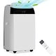 preview thumbnail 1 of 5, 14000 BTU Portable Air Conditioners, Room up to 700 Sq. Ft, with Remote Control White