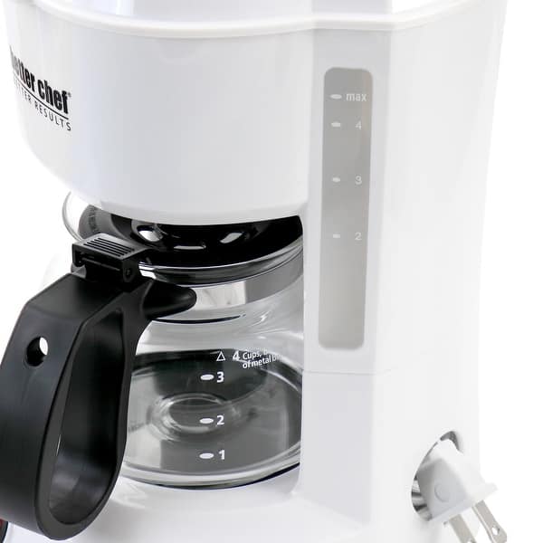 Better Chef 4 Cup Compact Coffee Maker - 4 Cups - On Sale - Bed