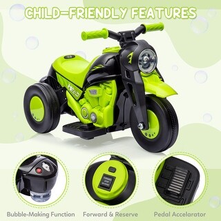 Kids Ride on Bubble Motorcycle