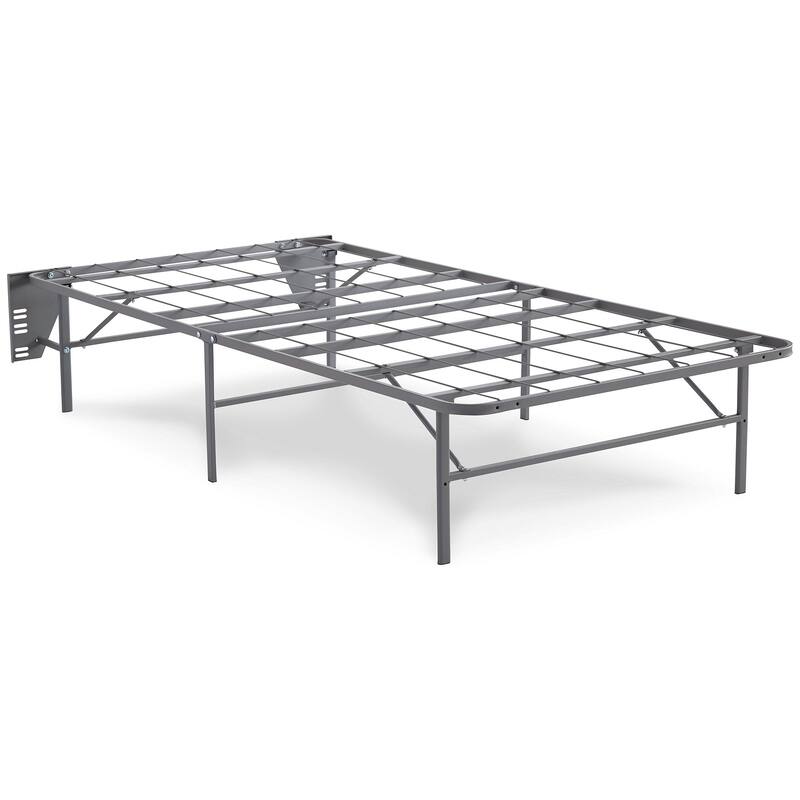 Signature Design by Ashley Chime 12 Inch Hybrid Black/White 2-Piece Twin Mattress Package
