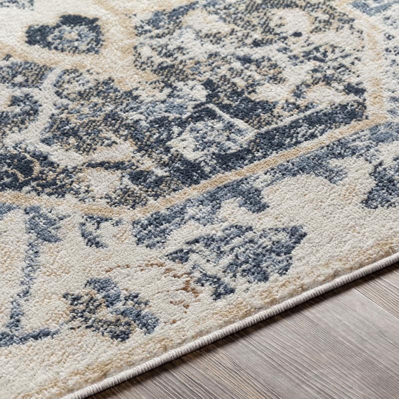 Livabliss St Tropez Updated Traditional Diamond Area Rug