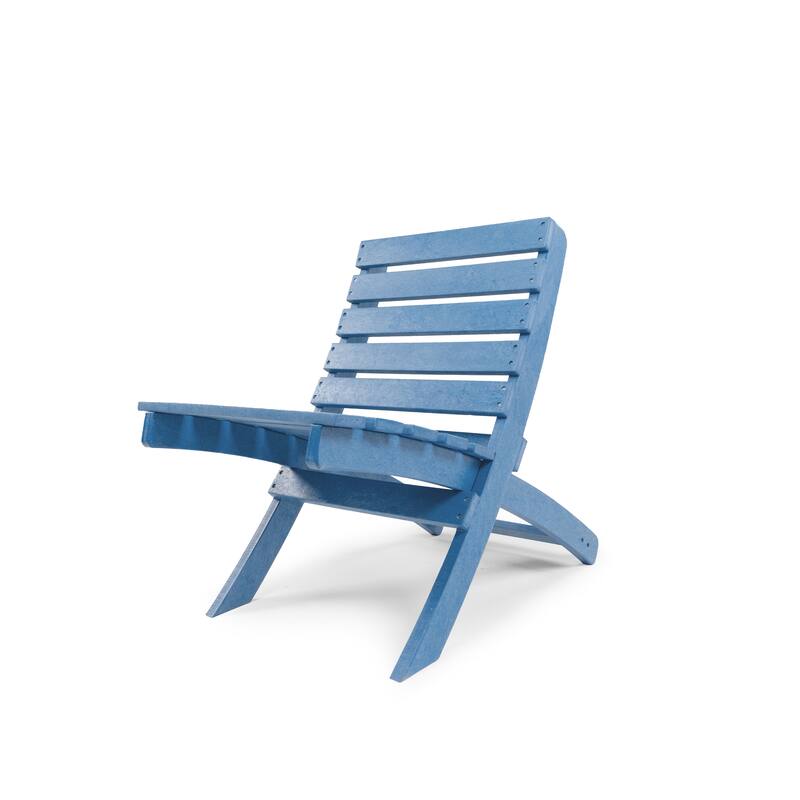 Versailles Quick Assembly All-Weather Outdoor Folding Patio Chair and Table Set - 3-piece