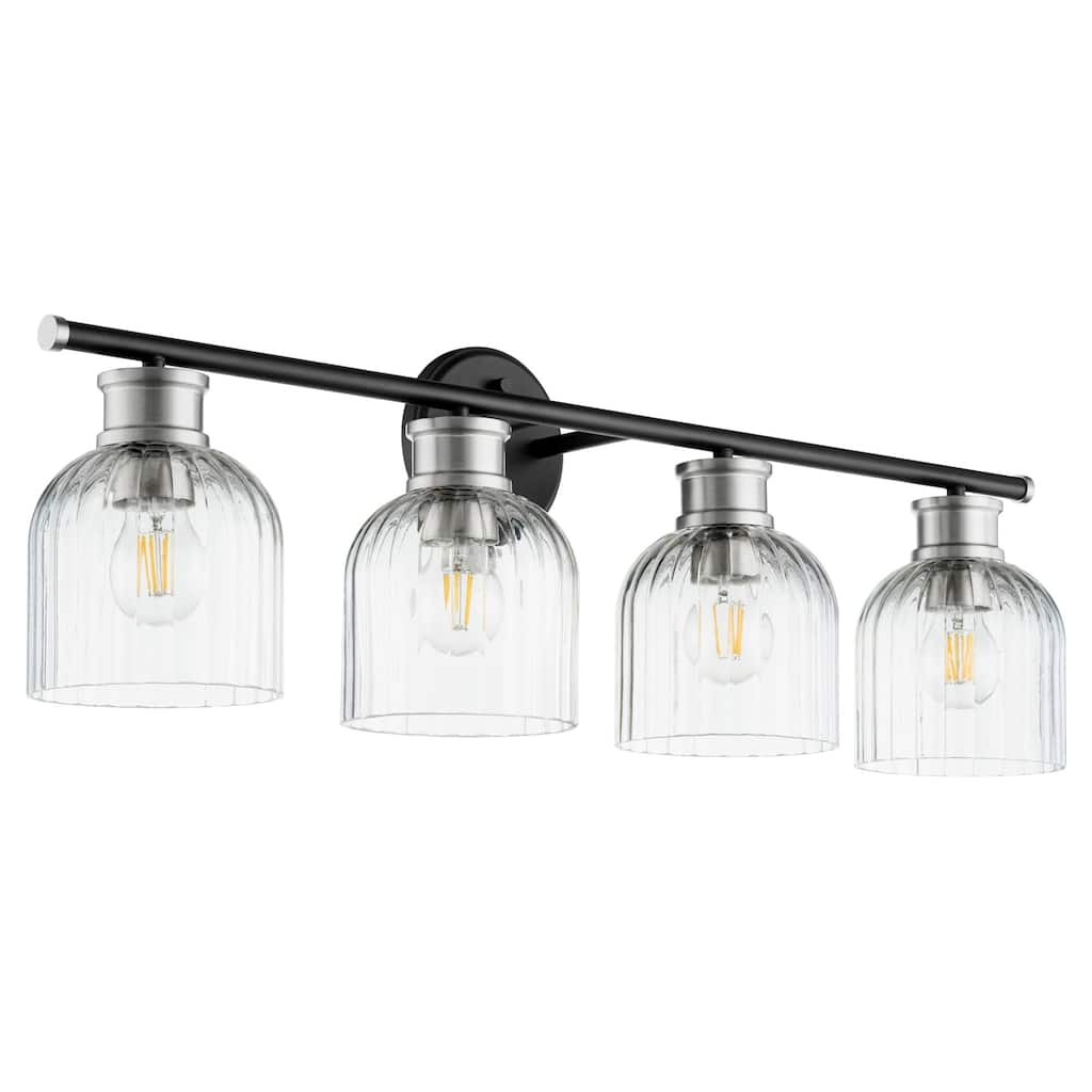Quorum International Monarch 3 Light 32" Wide Bathroom Vanity Light