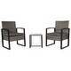 preview thumbnail 8 of 15, Maldives 3 Piece Rattan Wicker Outdoor Set (Washable PE)