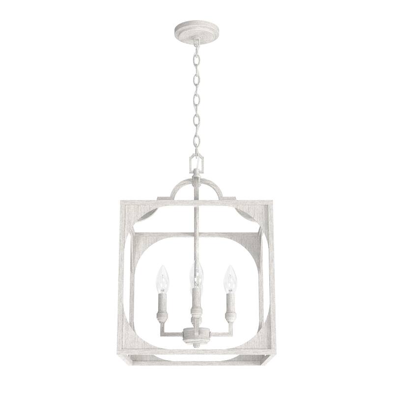 Hunter 15" Highland Hill 4-Light Pendant - Kitchen Island, Dining Room, Entry - Farmhouse, Rustic