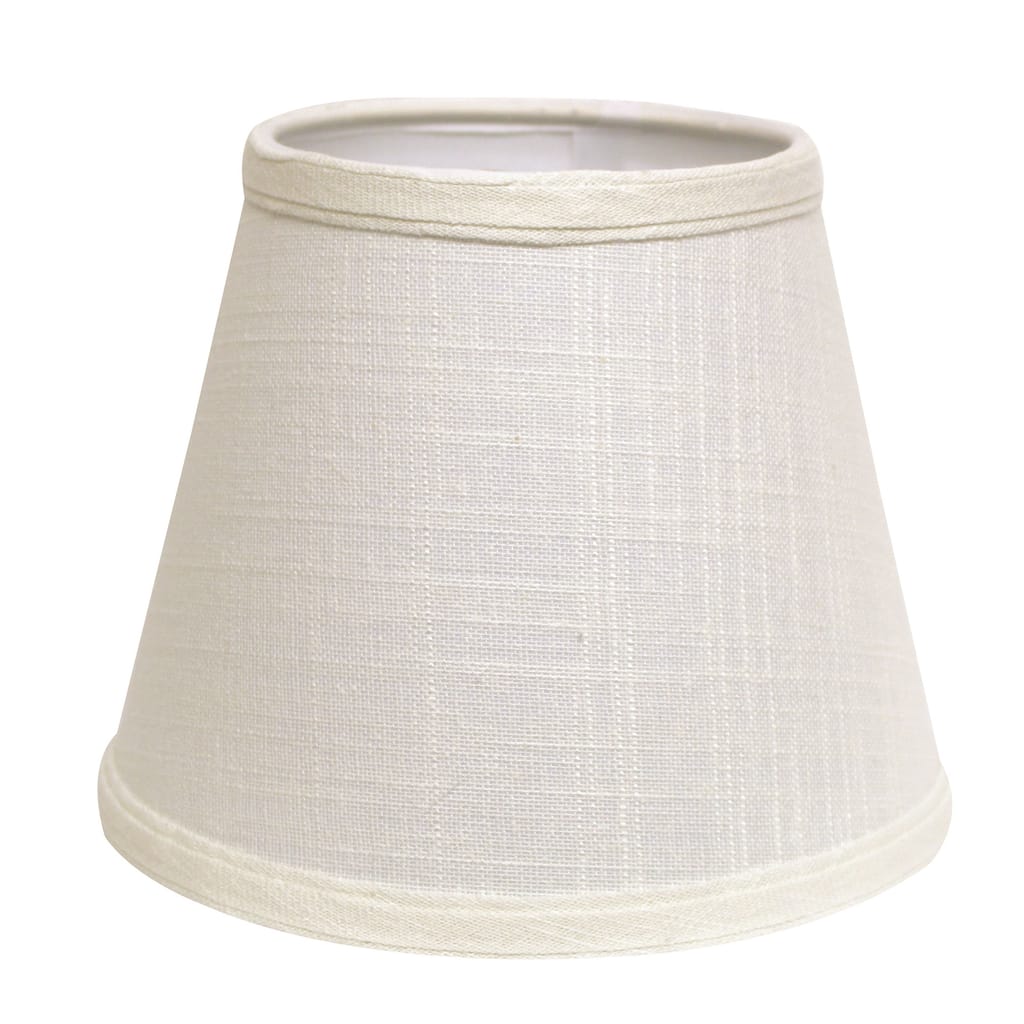 Hardback Lampshade with Washer Fitter, White
