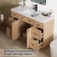 preview thumbnail 86 of 112, 36"/48"/60"/72" Bathroom Vanity Set with Sink & Faucet