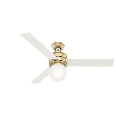Hunter 52" Allison Ceiling Fan with LED Light Kit and Handheld Remote