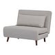 preview thumbnail 69 of 150, Tustin Upholstered Convertible Lounge/ Sleeper Chair