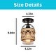 preview thumbnail 3 of 3, Farmhouse light bulb glass metal rattan dining Room black ceiling light - N/A