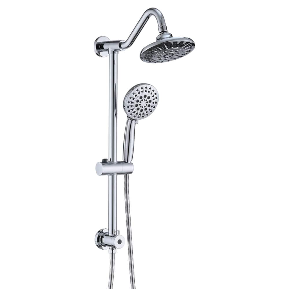 PROOX 5 Spray Shower Head with Handheld Shower Slide Bar Not included Shower Valve