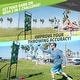 preview thumbnail 3 of 2, 2-in-1 Football and Flying Disc Toss