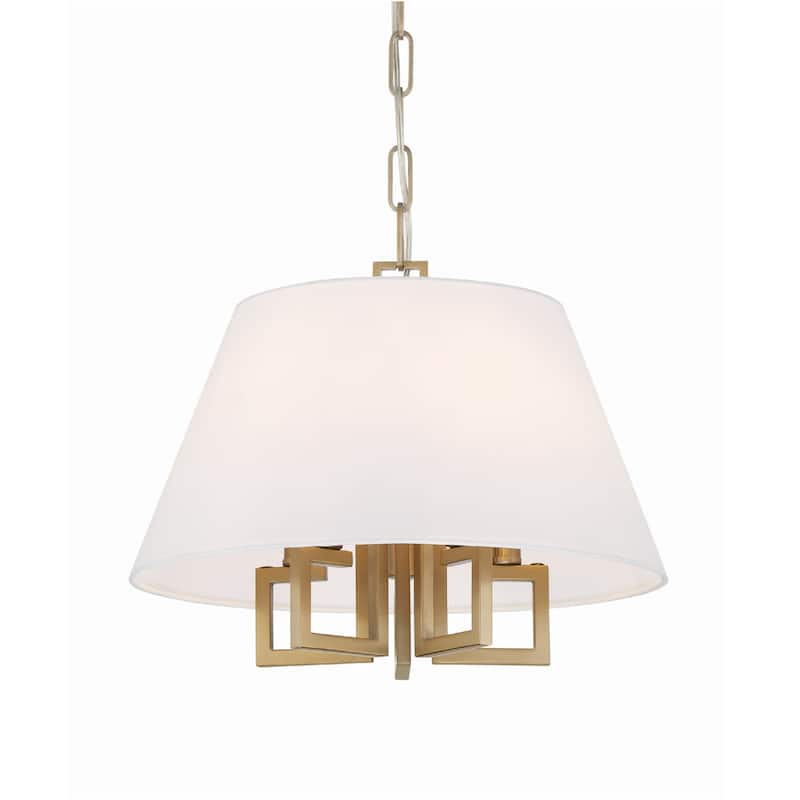 Crystorama Lighting Group Westwood 5 Light 16" Wide Mini Chandelier - Vibrant Gold