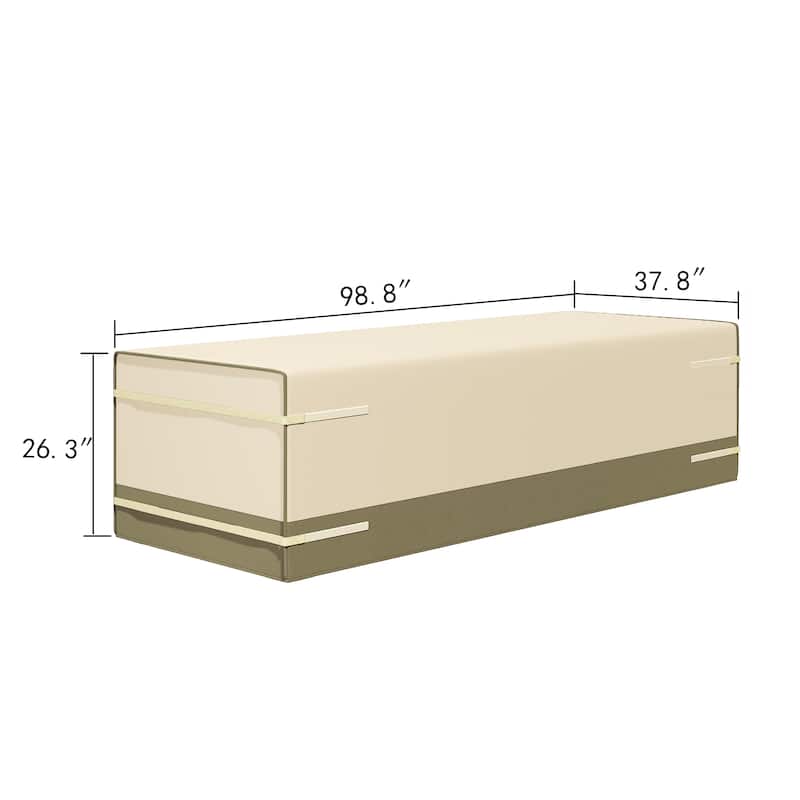 Sirio Multi-purpose Rectangle Velcro Cover for Outdoor Furniture by Corvus