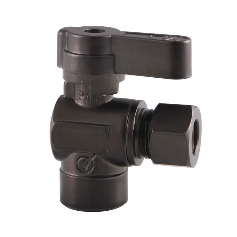 Kingston Brass Angle Shut Off Valve - Oil Rubbed Bronze