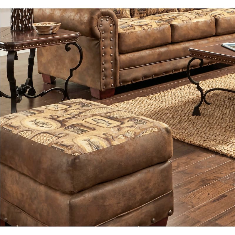 American Furniture Classics Model River Bend Ottoman