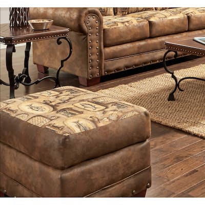 American Furniture Classics Model River Bend Ottoman