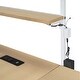 preview thumbnail 16 of 14, Metal LED Loft Bed with Built-in Work Station,Multiple Storage,Twin Size