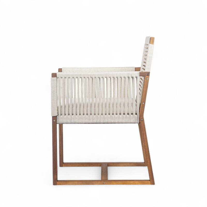 Outdoor Dining Chairs Set Of 2 (Excluding the table)