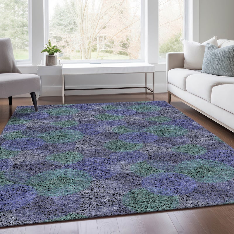Premium Washable Super Soft Modern Sphere Mayfield Rug