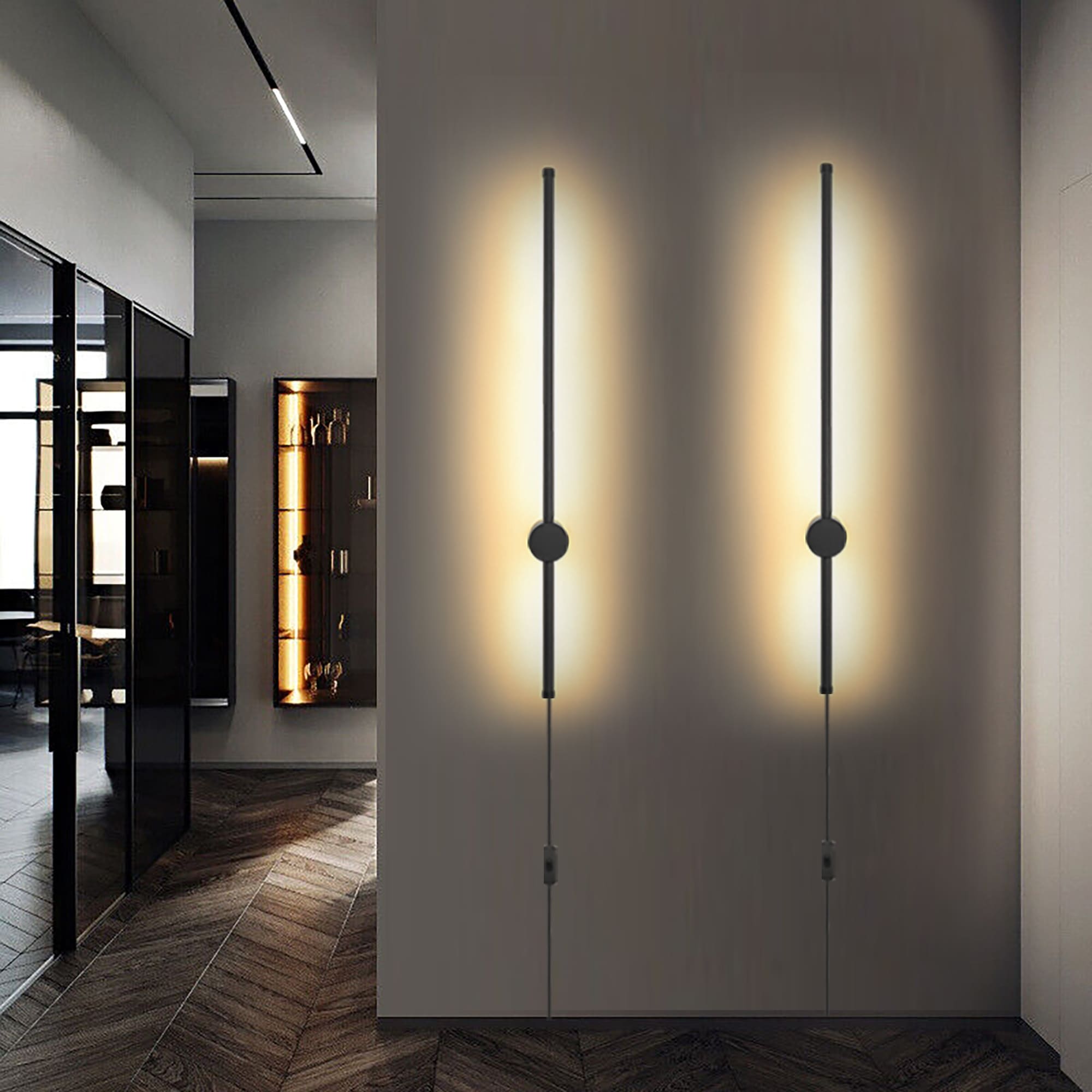 Modern led wall sconce on sale