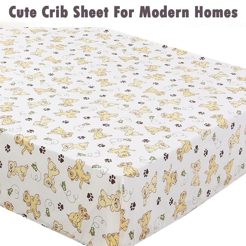 Unisex Multi-color Cotton Toddler/Baby Crib Child Fitted Sheet Set (Pack of 3) - N/A