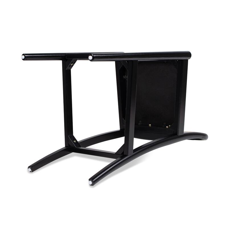 Curved Back Cane Rattan Bar Stool