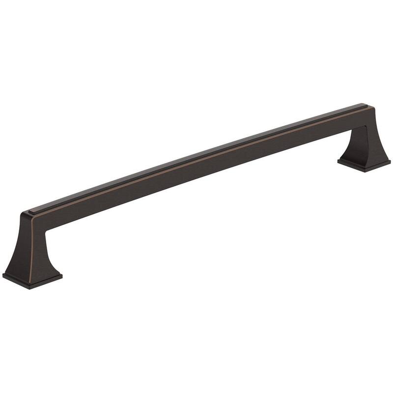 Amerock BP53536 Mulholland 10-1/16" Center to Center Handle Cabinet - Oil Rubbed Bronze