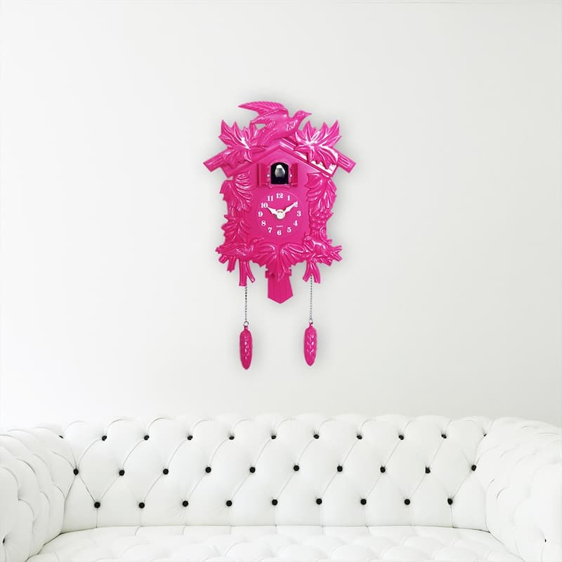Walplus Pink Cuckoo Clock DIY Art Home Decoration Home Decor Idea