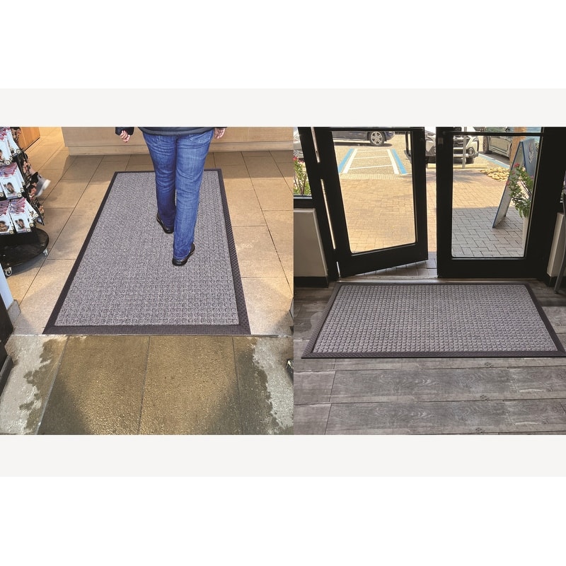 A1HC New Durable and Versatile Polypropylene Rubber Door Mat All Weather Inside Outside Door Mat