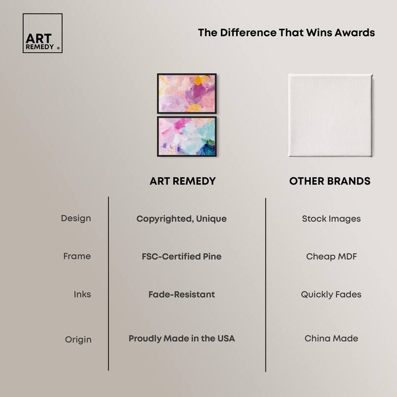 Misty Layers Canvas Set of 2 by Art Remedy