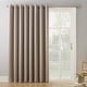 preview thumbnail 66 of 70, Sun Zero Hayden Patio Extra-Wide Blackout Grommet Sliding Patio Door Curtain Panel, Single Panel 100 x 84 - Stone