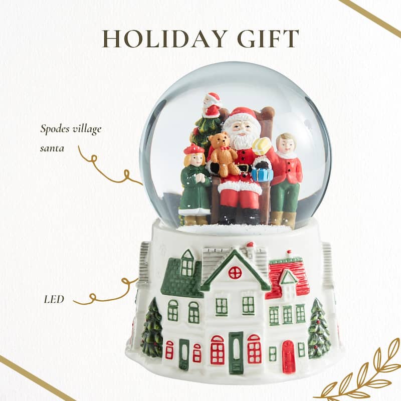 Spode Christmas Village Snow Globe